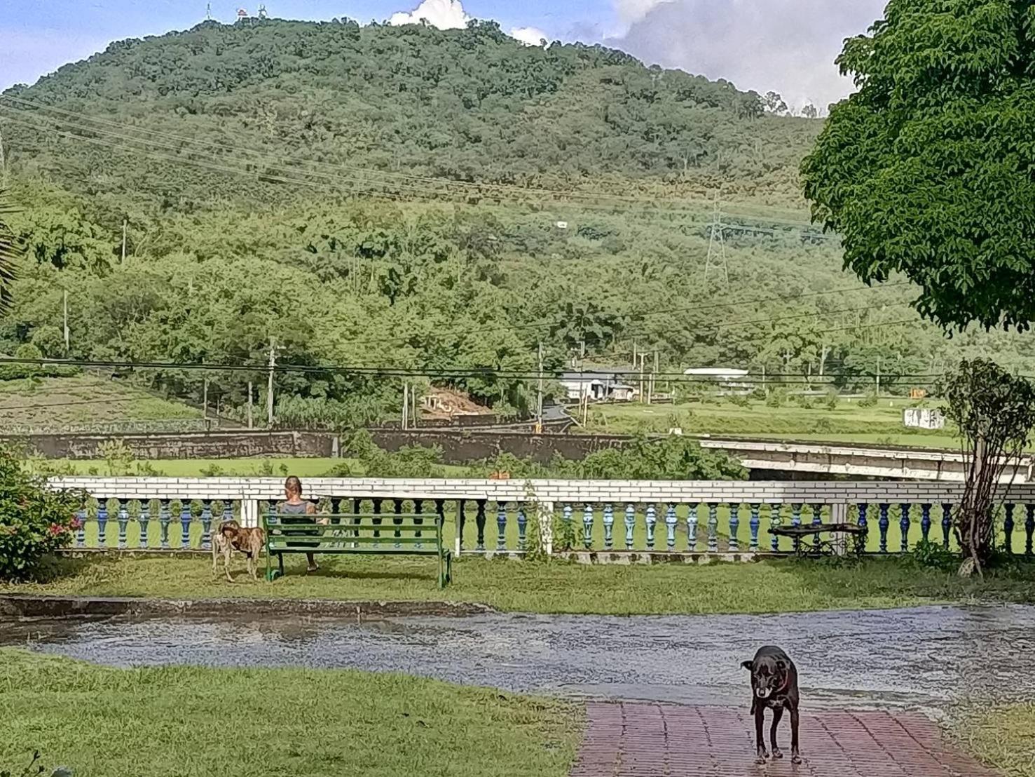 十畝田山莊會館 Hotel ฉีซ่าง ภายนอก รูปภาพ